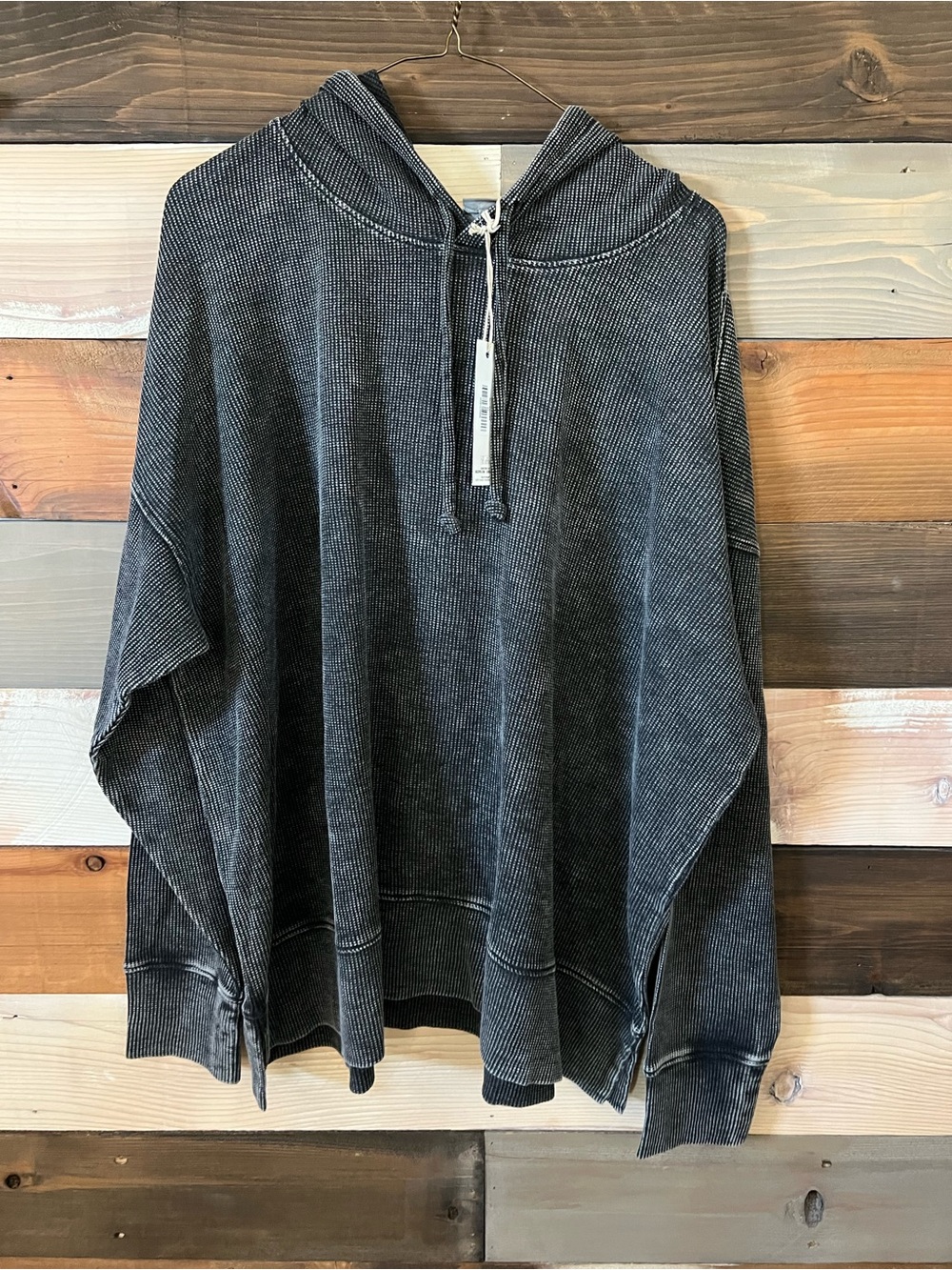 Bass Pro Shops Men's Charcoal Ribbed Crewneck Sweater